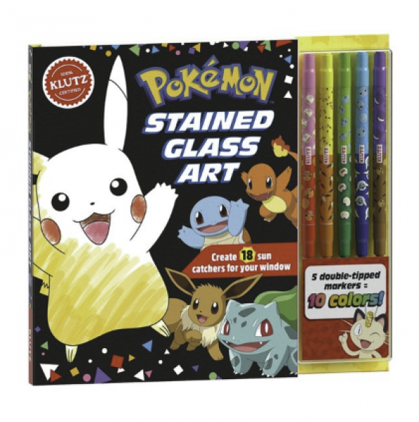 KLUTZ: POKEMON STAINED GLASS ART