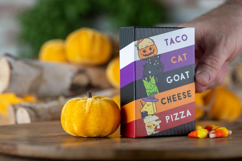 TACO CAT GOAT CHEESE PIZZA HALLOWEEN