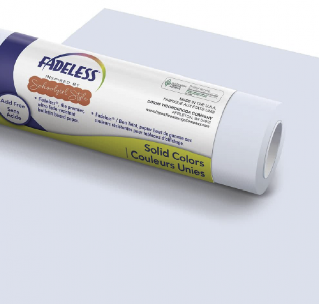 FADELESS PAPER: 48"X12" COTTON CANDY CLOUD