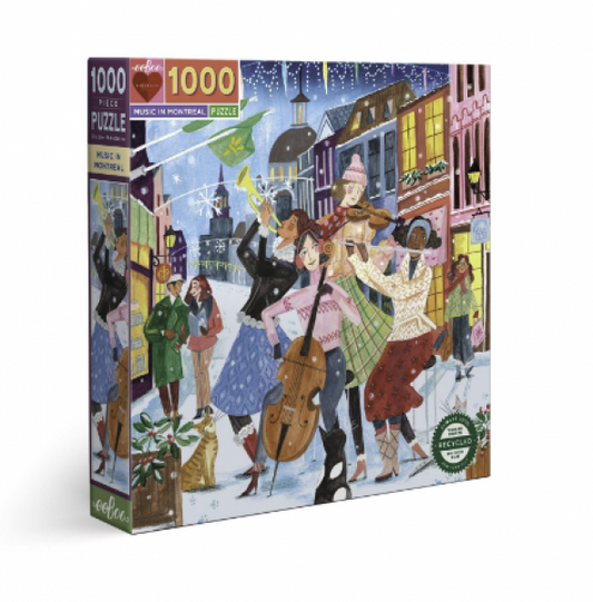 MUSIC IN MONTREAL 1000 PC SQUARE PUZZLE
