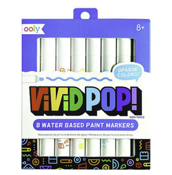 VIVIDPOP! WATER BASED PAINT MARKERS