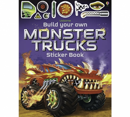 STICKER BOOK: BUILD YOUR OWN MONSTER TRUCKS