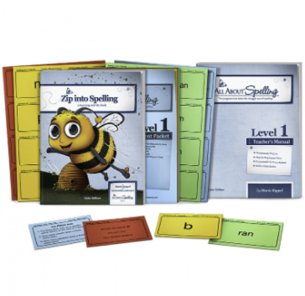 ALL ABOUT SPELLING LEVEL 1 KIT COLOR