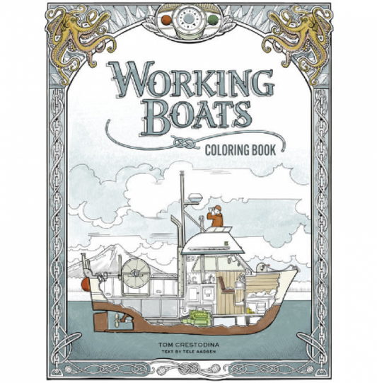 WORKING BOATS COLORING BOOK
