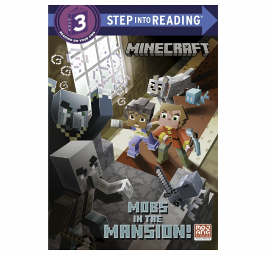STEP INTO READING MINECRAFT MOBS IN THE MANSION level 3