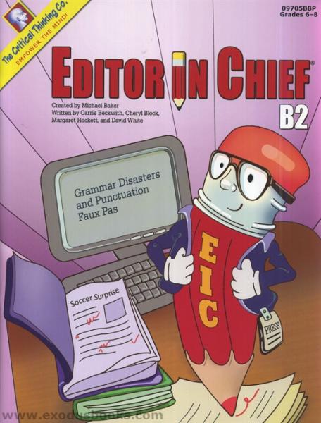 EDITOR IN CHIEF B2 GRADE 6-8