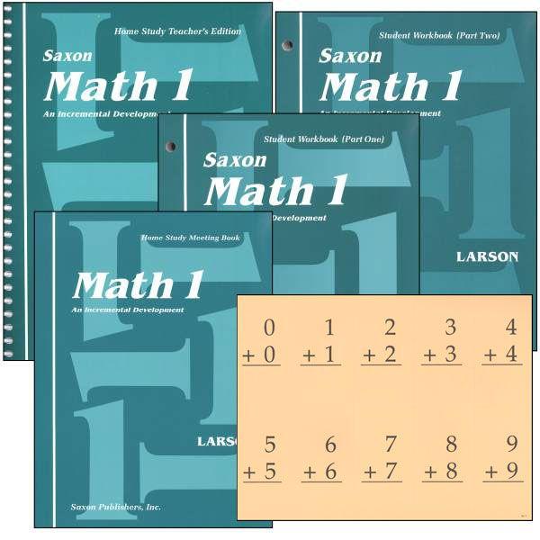 SAXON MATH 1 HOMESCHOOL KIT 1ST EDITION