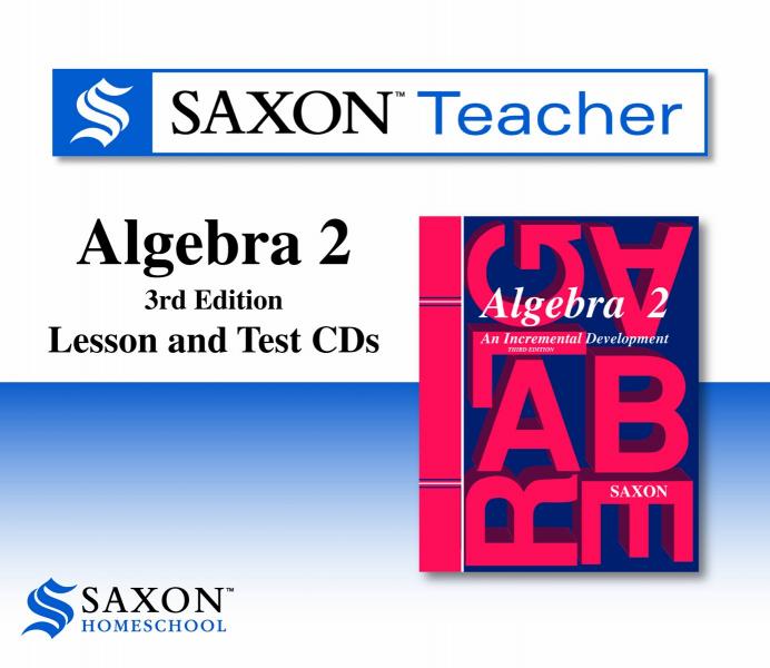 SAXON TEACHER CD: ALGEBRA 2 3RD EDITION
