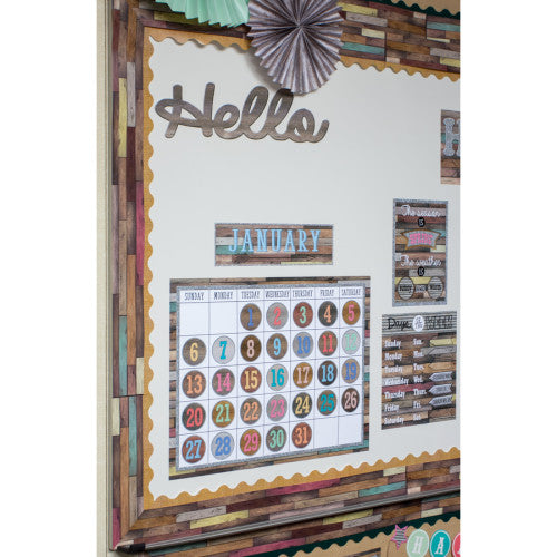 BULLETIN BOARD SET: CALENDAR HOME SWEET CLASSROOM