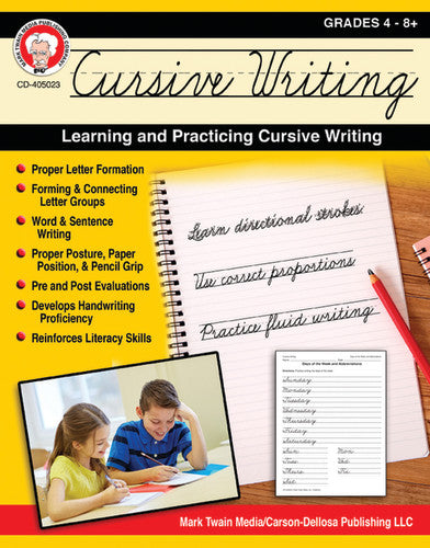 CURSIVE WRITING GRADES 4-8+