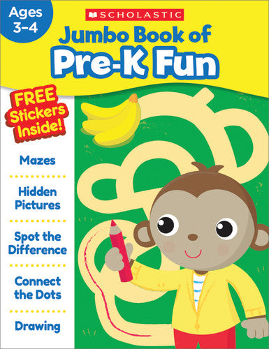 JUMBO BOOK OF PRE-K FUN