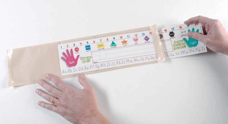 NAME PLATE POCKET EXTRA LARGE 5.75"X20.25"