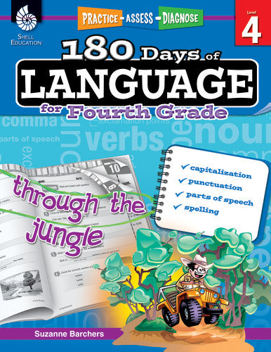 180 DAYS OF LANGUAGE GRADE 4