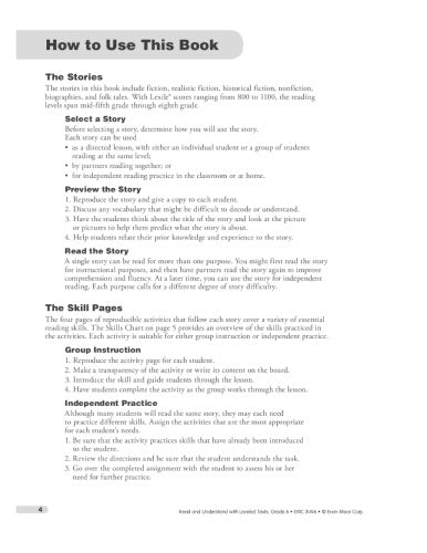 READ & UNDERSTAND WITH LEVELED TEXTS GRADE 6