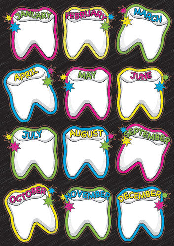 DIE CUT MAGNETS: LOST TOOTH