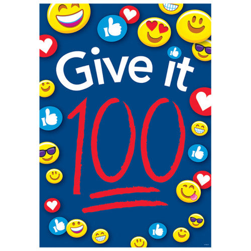 POSTER: GIVE IT 100