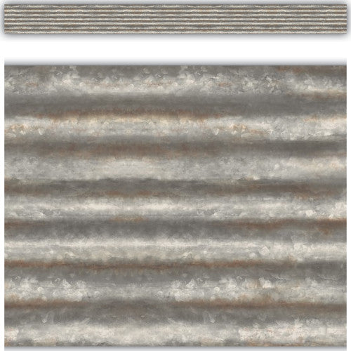 BORDER: CORRUGATED METAL STRAIGHT HOME SWEET CLASSROOM