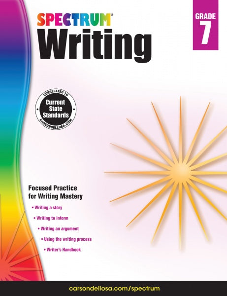SPECTRUM COMMON CORE WRITING GRADE 7