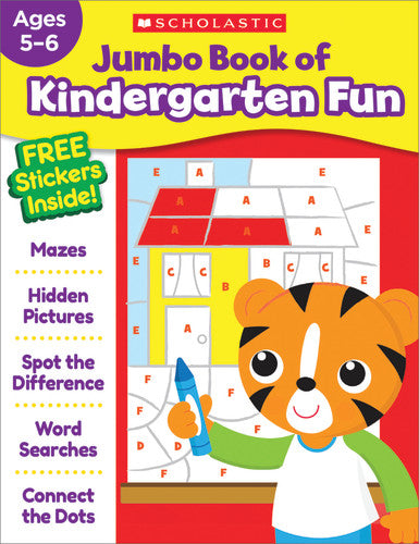 JUMBO BOOK OF KINDERGARTEN FUN