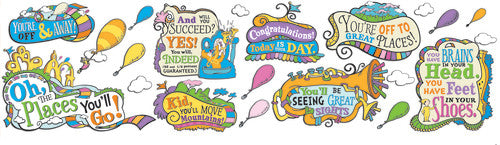 BULLETIN BOARD SET: OH THE PLACES YOU WILL GO!