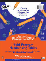 HANDWRITING TABLET 40 SHEETS GRADE 2-3