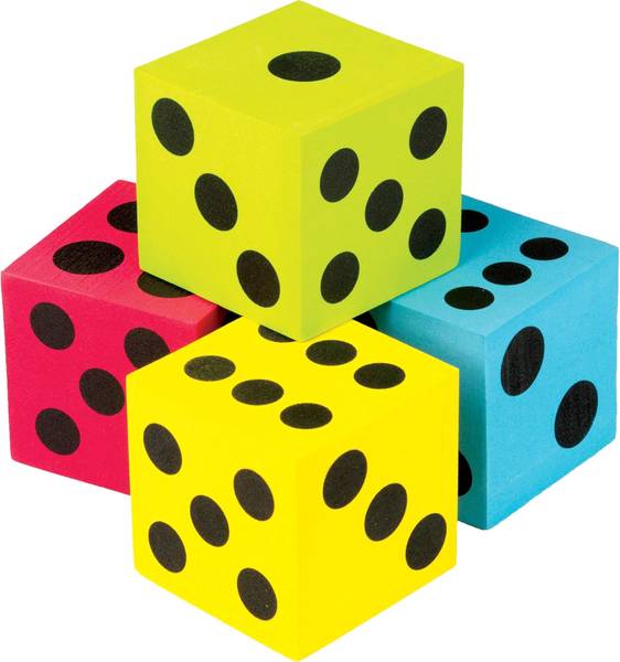 JUMBO DOUBLE DICE INDIVIDUAL