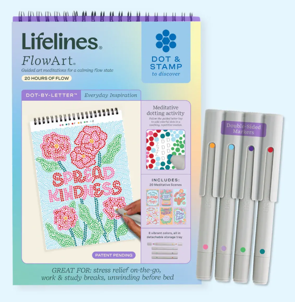 LIFELINES FLOWART DOT-BY-LETTER: EVERYDAY INSPIRATION