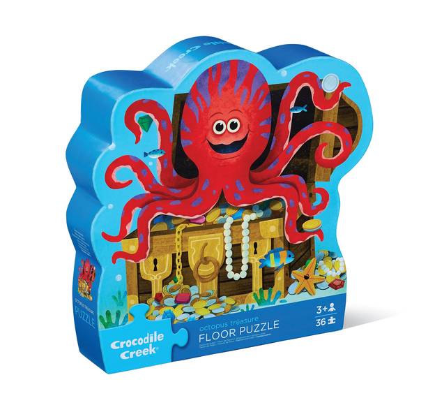 FLOOR PUZZLE: OCTOPUS TREASURE 36 PIECES