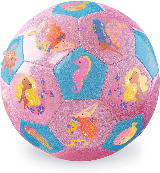 SOCCER BALL: GLITTER MERMAIDS SIZE 3
