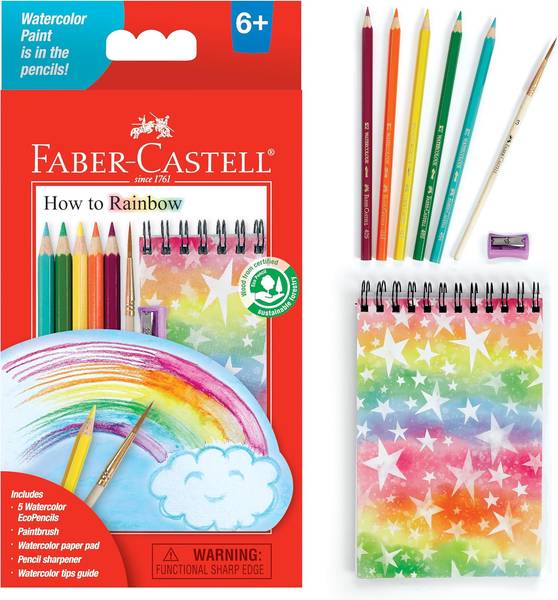 HOW TO RAINBOW WATERCOLORS