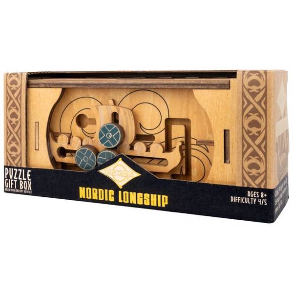 PUZZLE GIFT BOX NORDIC LONGSHIP