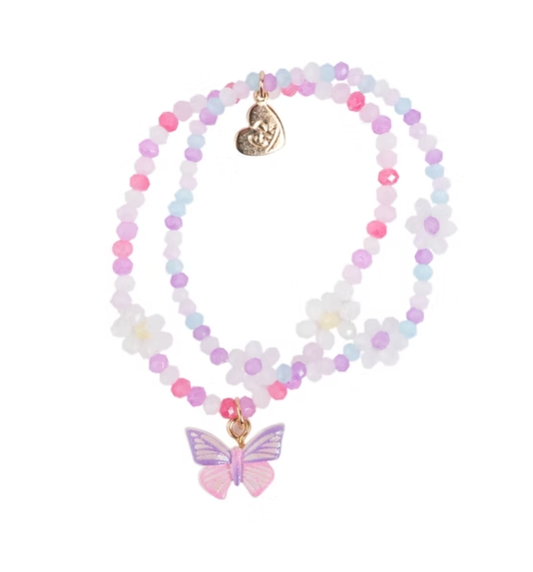 BUTTERFLIES AND DAISES BRACELET