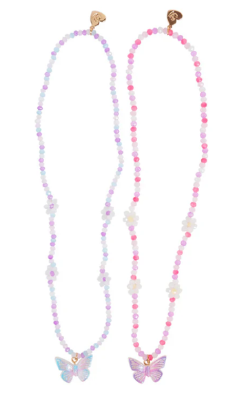 BUTTERFLIES & DAISES NECKLACE