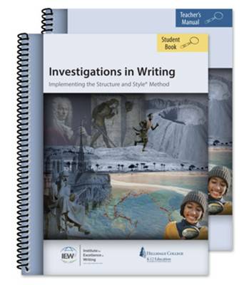 INVESTIGATIONS IN WRITNG STUDENT/TEACHER COMBO