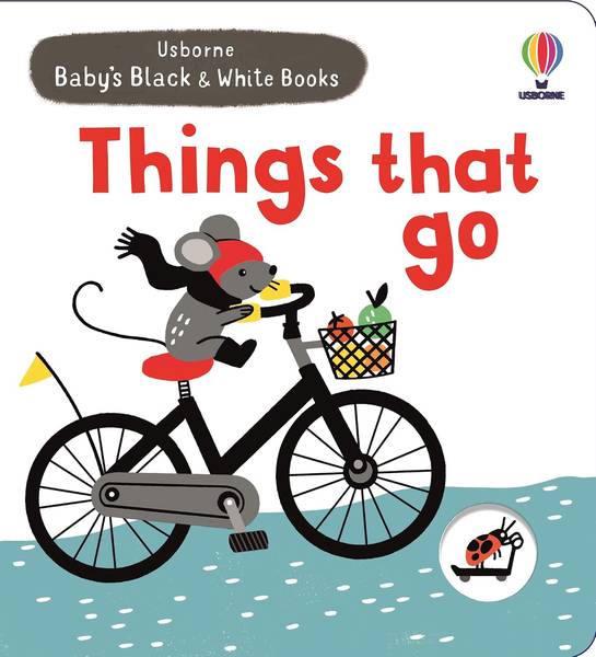 BABY'S BLACK & WHITE BOOK THINGS THAT GO