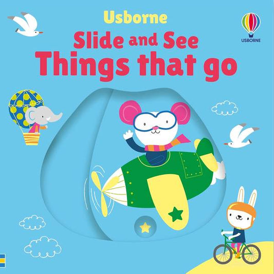 SLIDE AND SEE THINGS THAT GO