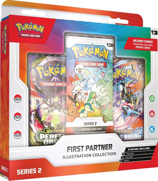POKEMON: FIRST PARTNER ILLUSTRATION COLLECTION- SERIES 2