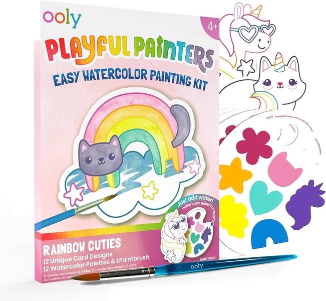 PLAYFUL PAINTERS: RAINBOW CUTIES
