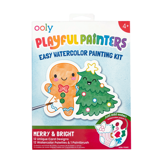PLAYFUL PAINTERS: MERRY AND BRIGHT