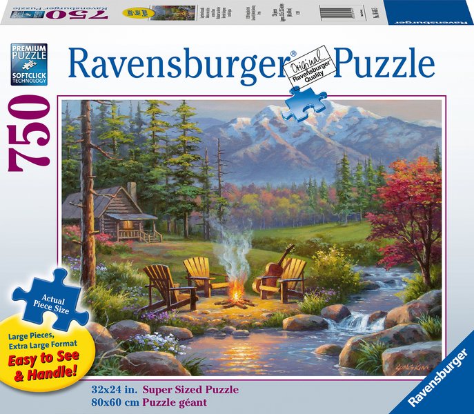 PUZZLE: RIVERSIDE LIVINGROOM 750 PCS