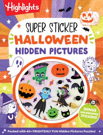 HIGHLIGHTS SUPER STICKER HALLOWEEN HIDDEN PICTURES