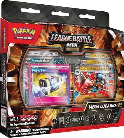 POKEMON: MEGA LUCARIO EX LEAUGE BATTLE DECK