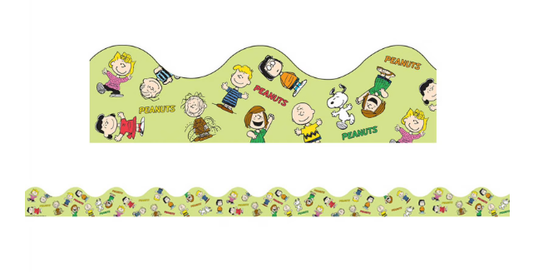 BORDER: PEANUTS CHARACTERS