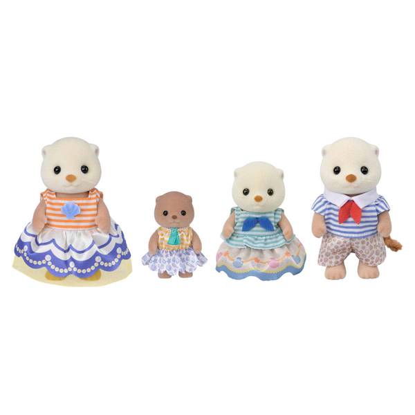CALICO CRITTERS SEA OTTER FAMILY