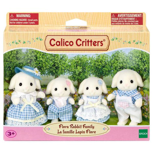 CALICO CRITTERS FLORA RABBIT FAMILY