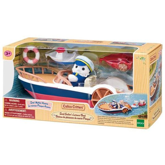 CALICO CRITTERS SEAL SAILOR'S LEISURE BOAT