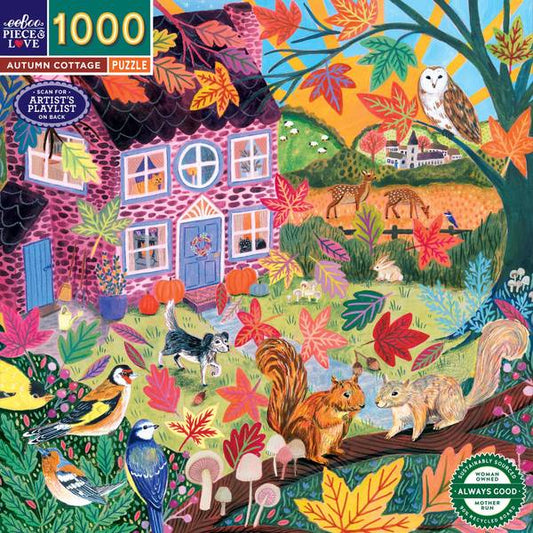 PUZZLE: AUTUMN COTTAGE 1000 PCS