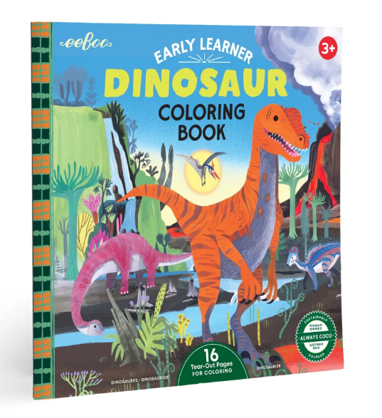 EARLY LEARNER DINOSAUR COLORING BOOK