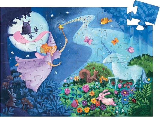 PUZZLE: FAIRY AND UNICORN 36 PCS