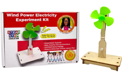 WIND POWER ELECTRICITY EXPERIMENT KIT